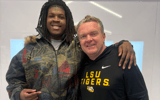 LSU signed JUCO offensive lineman Adrian Lamb on National Signing Day